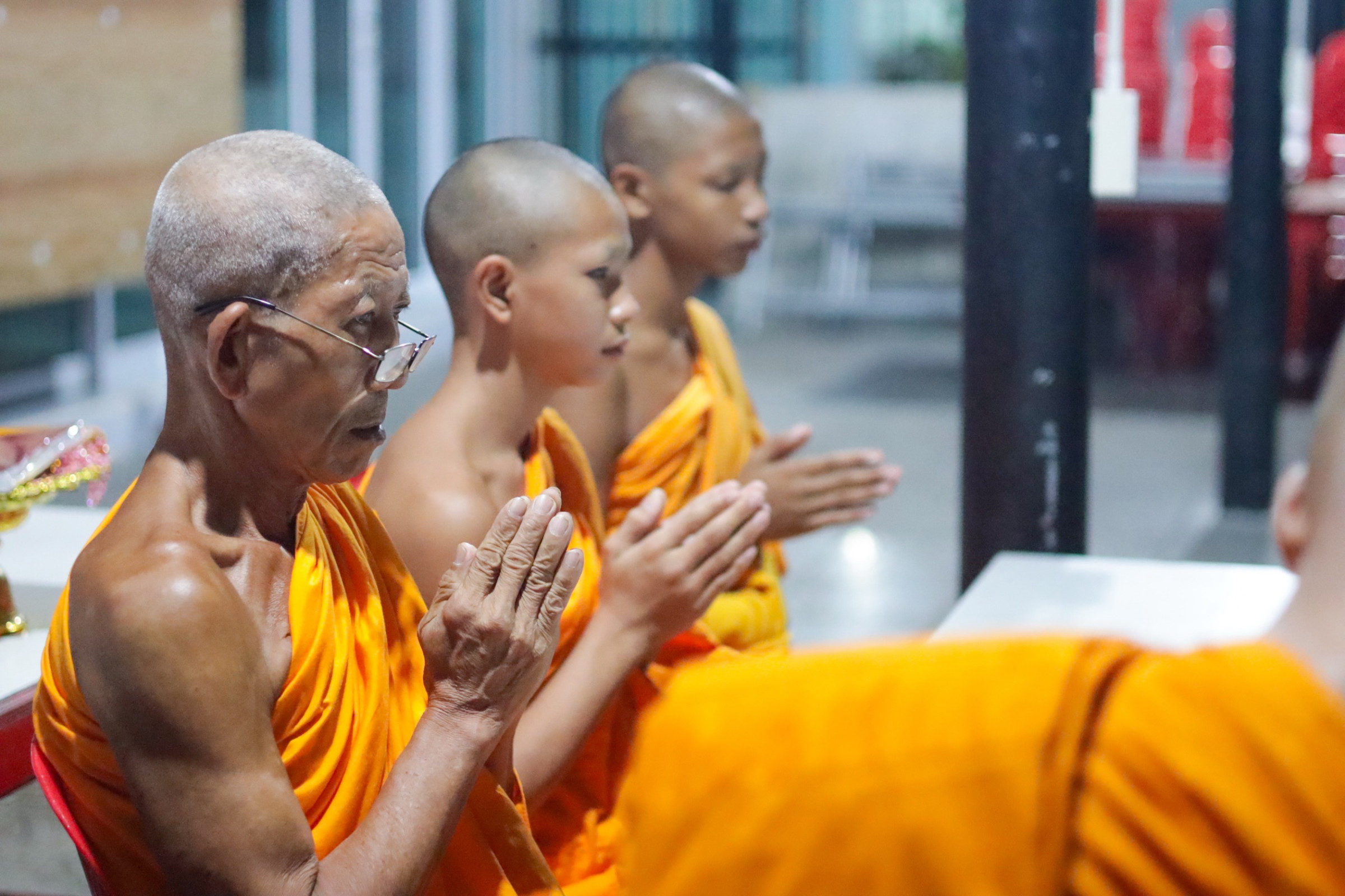 ภาพกล่าวคำถวายกฐินวัดมุมป้อม