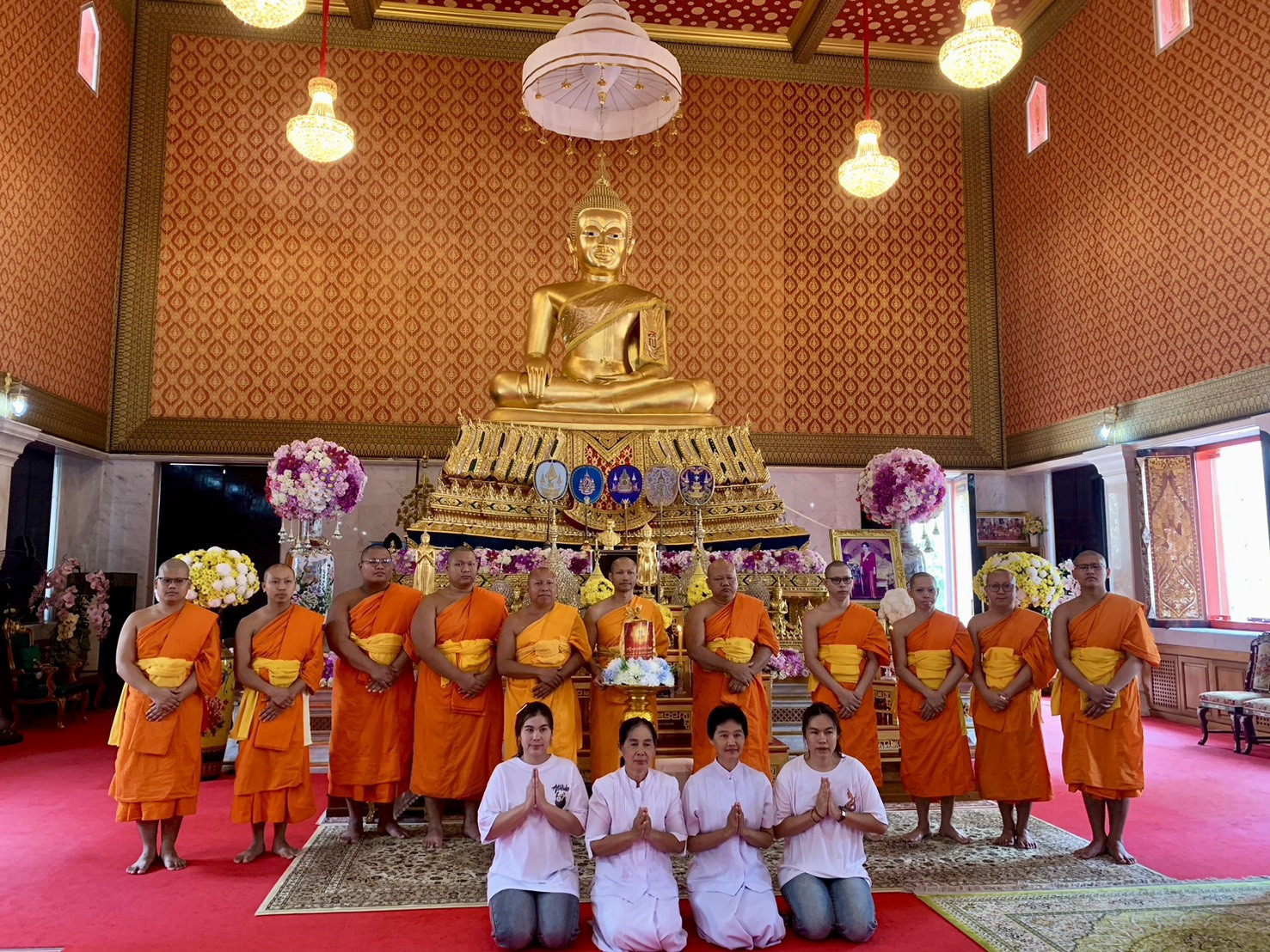 ภาพร่วมขบวนกฐินวัดตากฟ้า