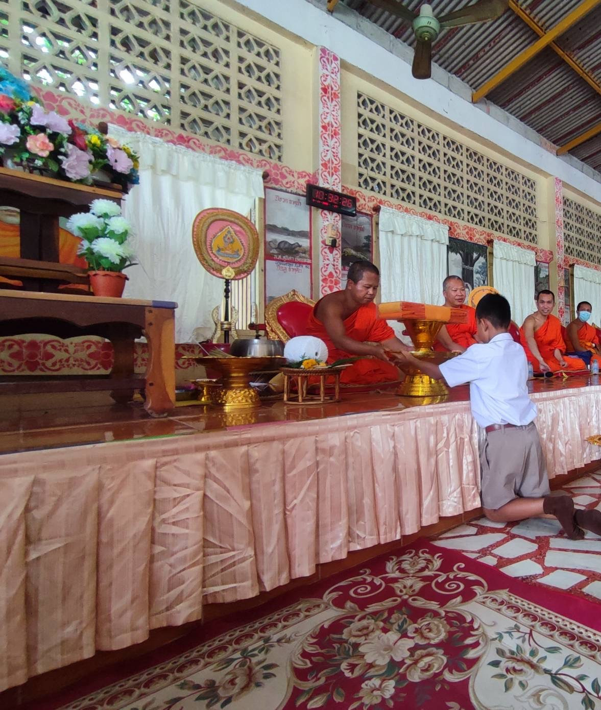 ภาพร่วมพิธีกรรมวัดปากลี