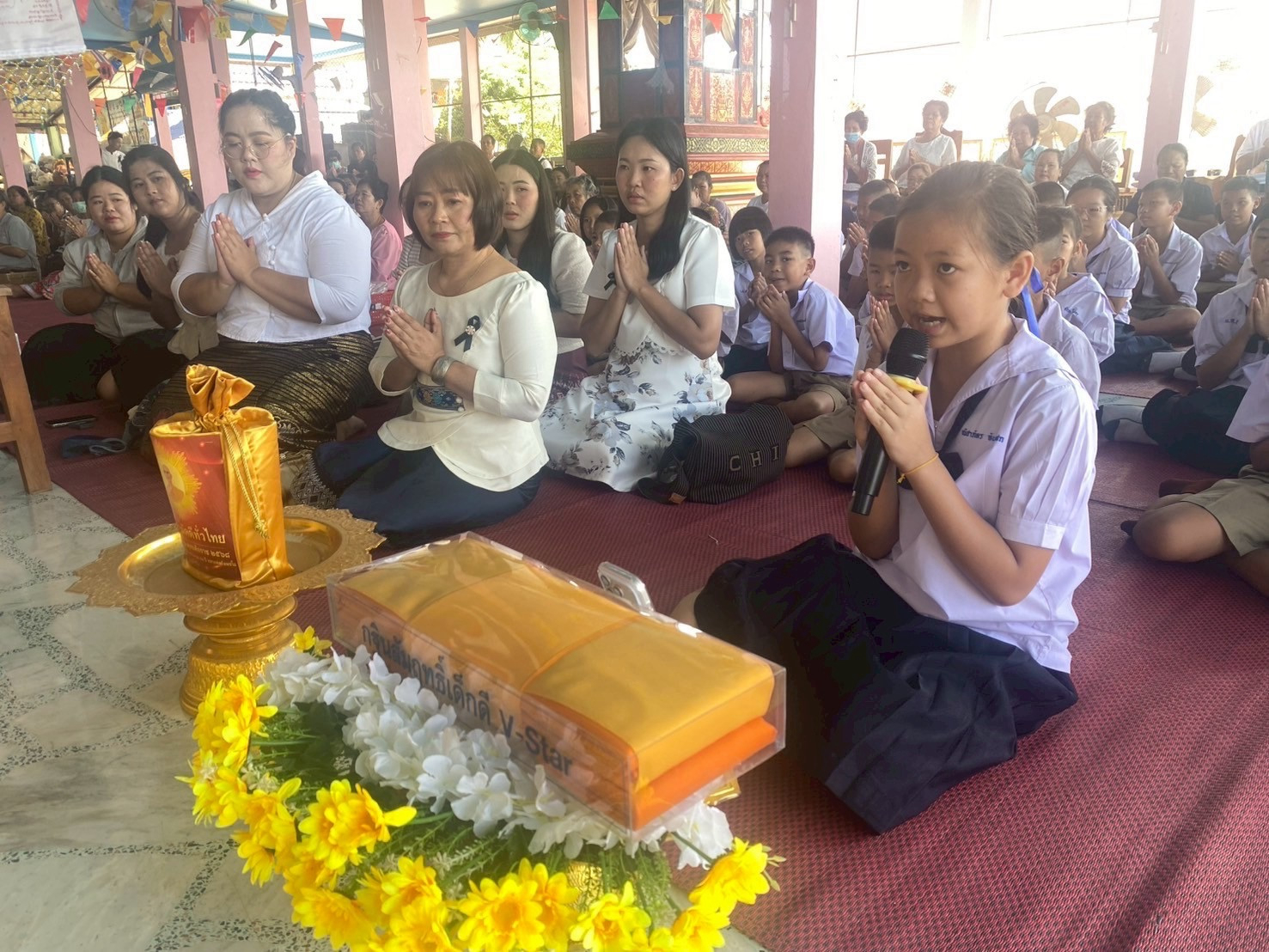 ภาพกล่าวคำถวายกฐินวัดน้ำปึง