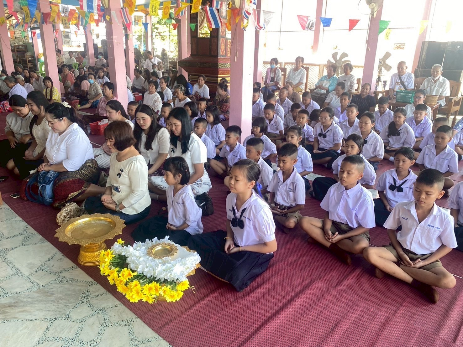 ภาพร่วมพิธีกรรมวัดน้ำปึง