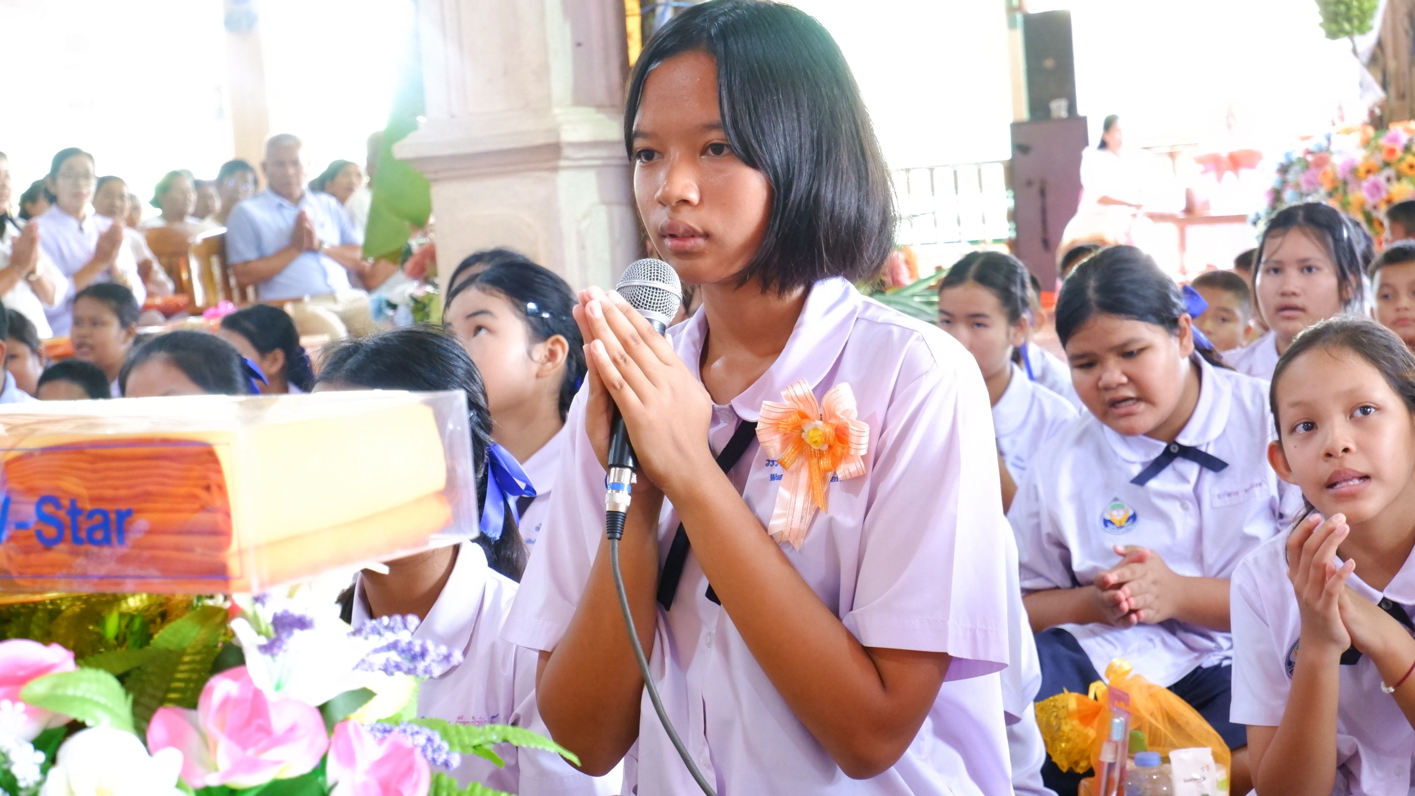 ภาพกล่าวคำถวายกฐินวัดบ้านดง