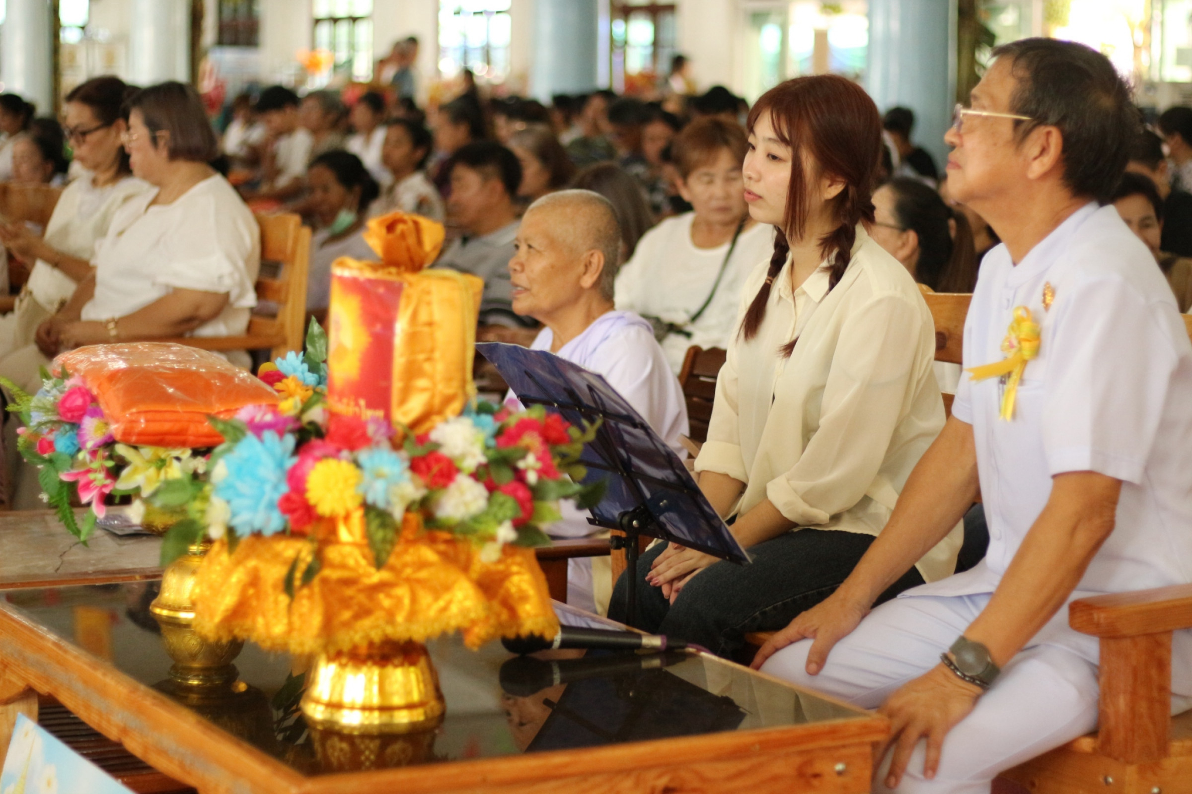 ภาพร่วมพิธีกรรมวัดเขาสามสิบหาบ