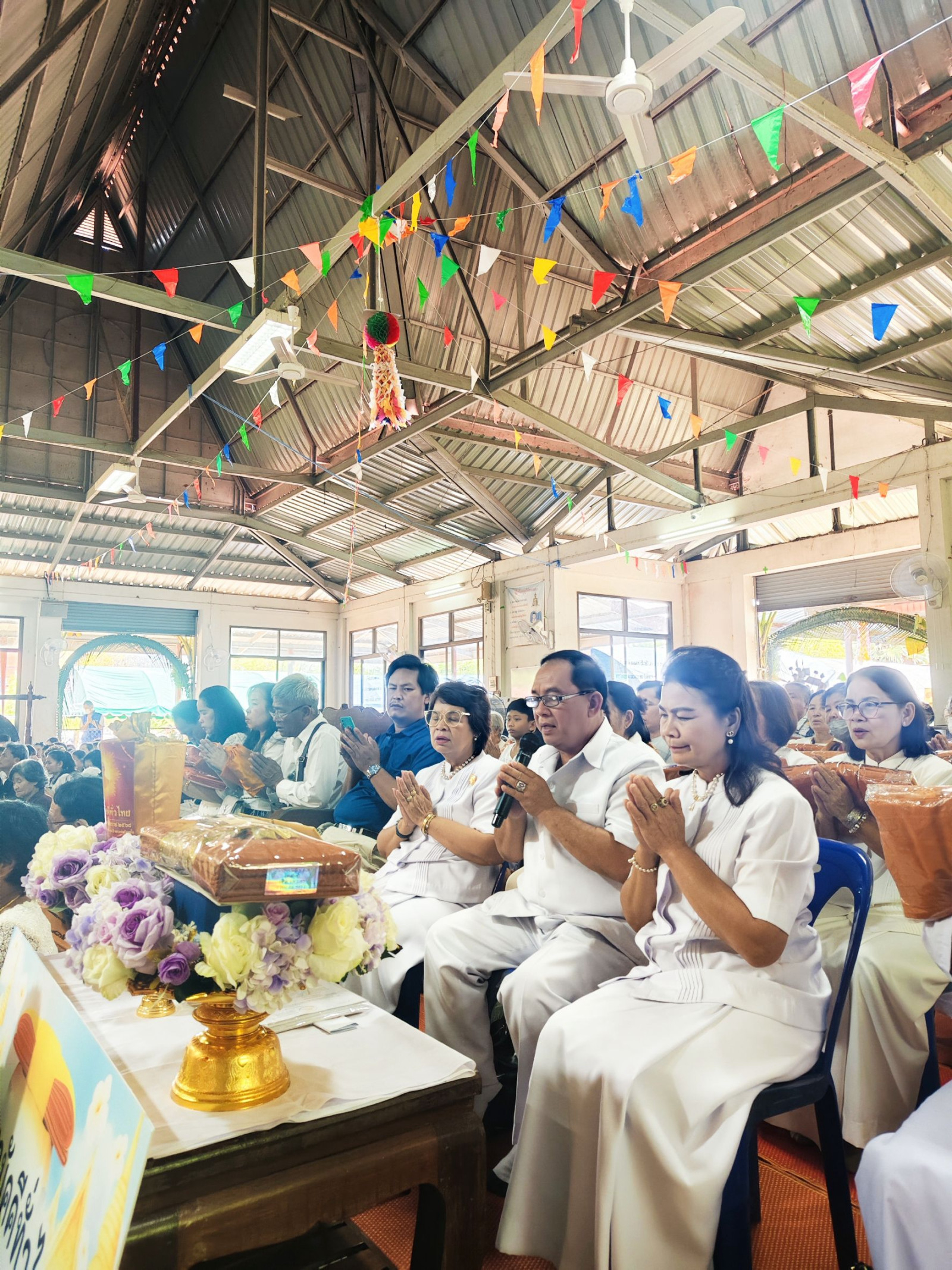 ภาพกล่าวคำถวายกฐินวัดทุ่งก้างย่าง