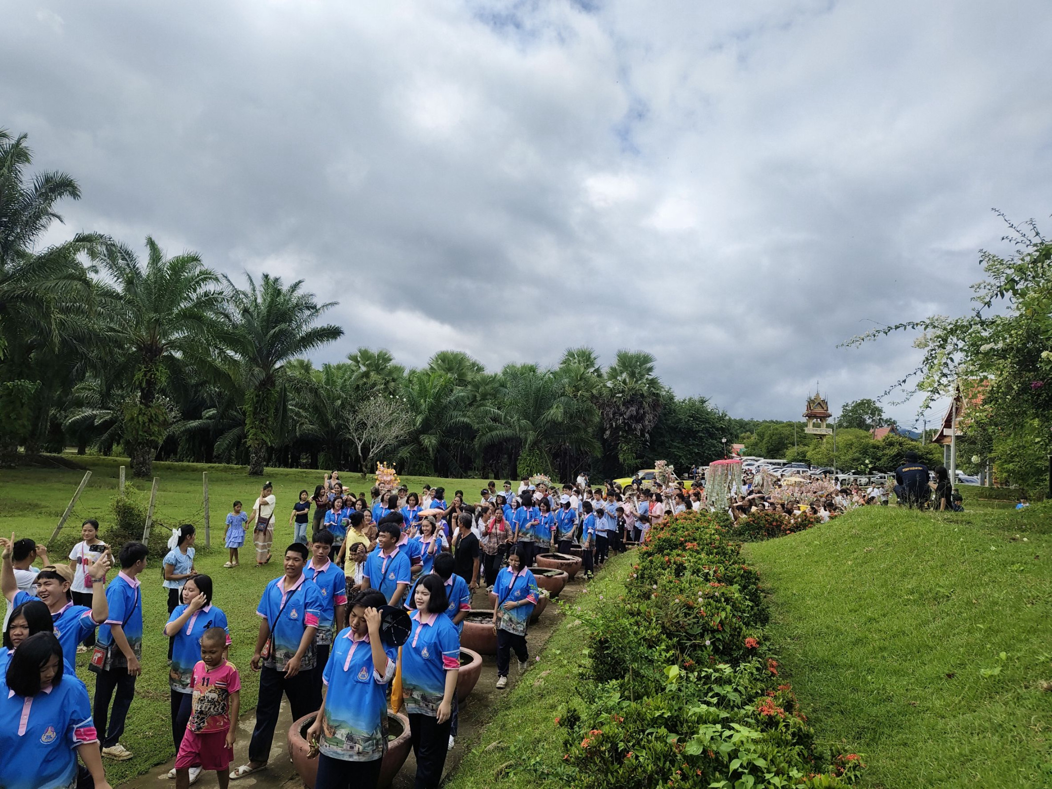 ภาพร่วมพิธีกรรมวัดทุ่งก้างย่าง