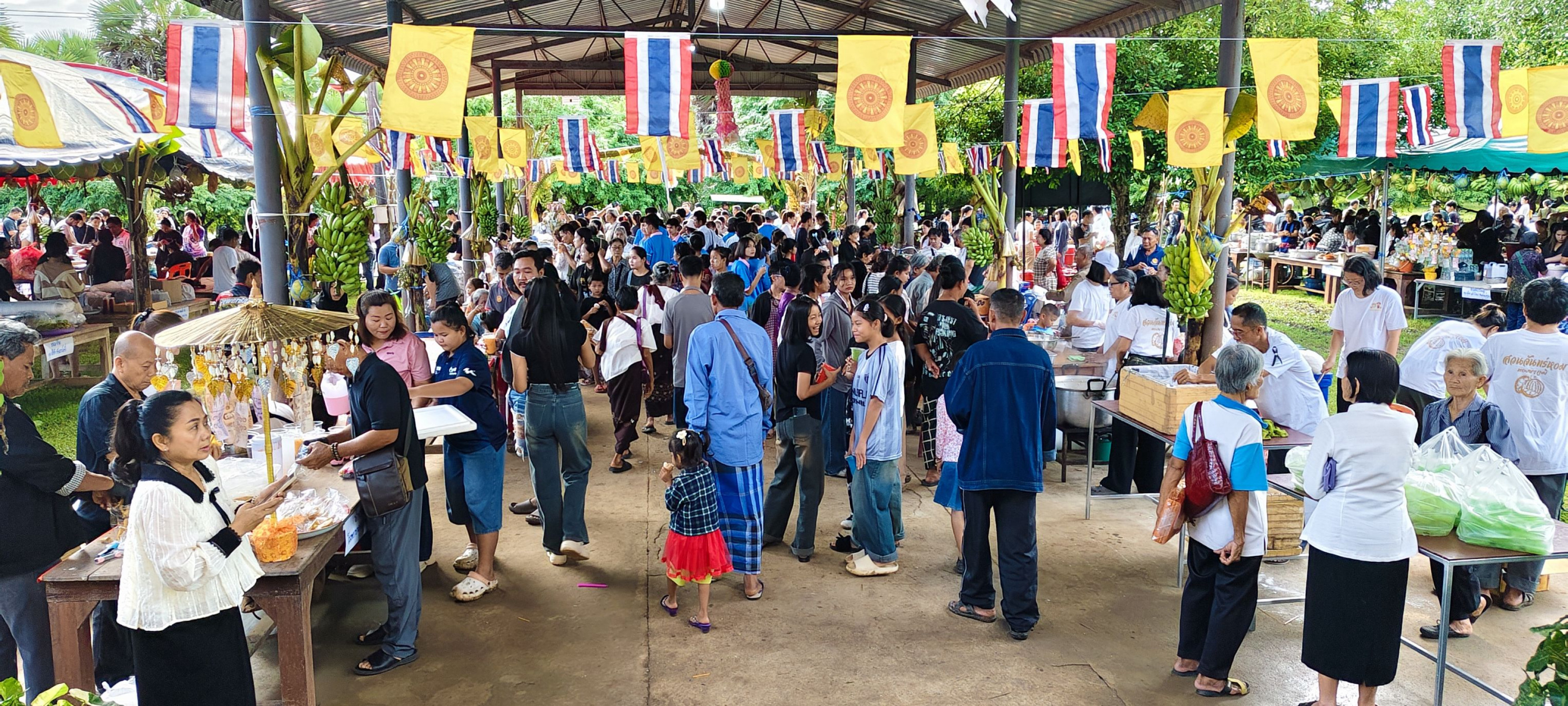 ภาพร่วมพิธีกรรมวัดทุ่งก้างย่าง