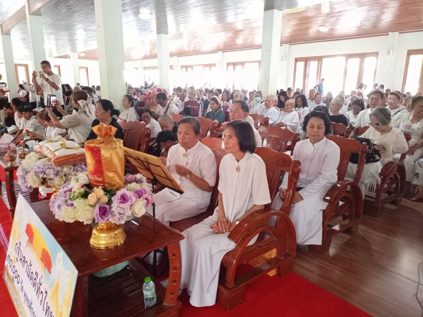 ภาพร่วมพิธีกรรมวัดวังโพธิการาม