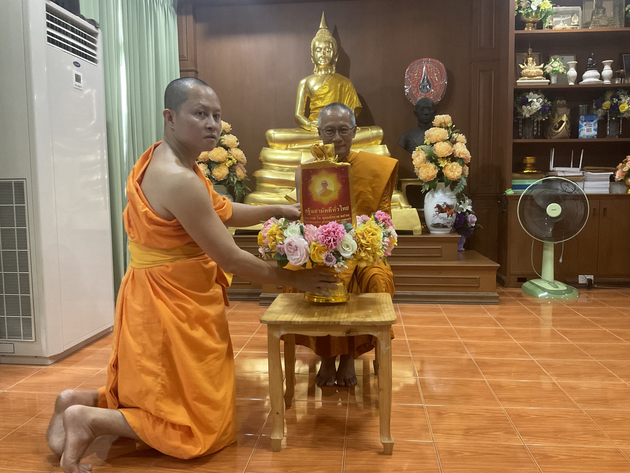 ภาพร่วมพิธีกรรมวัดเทพนิมิตร