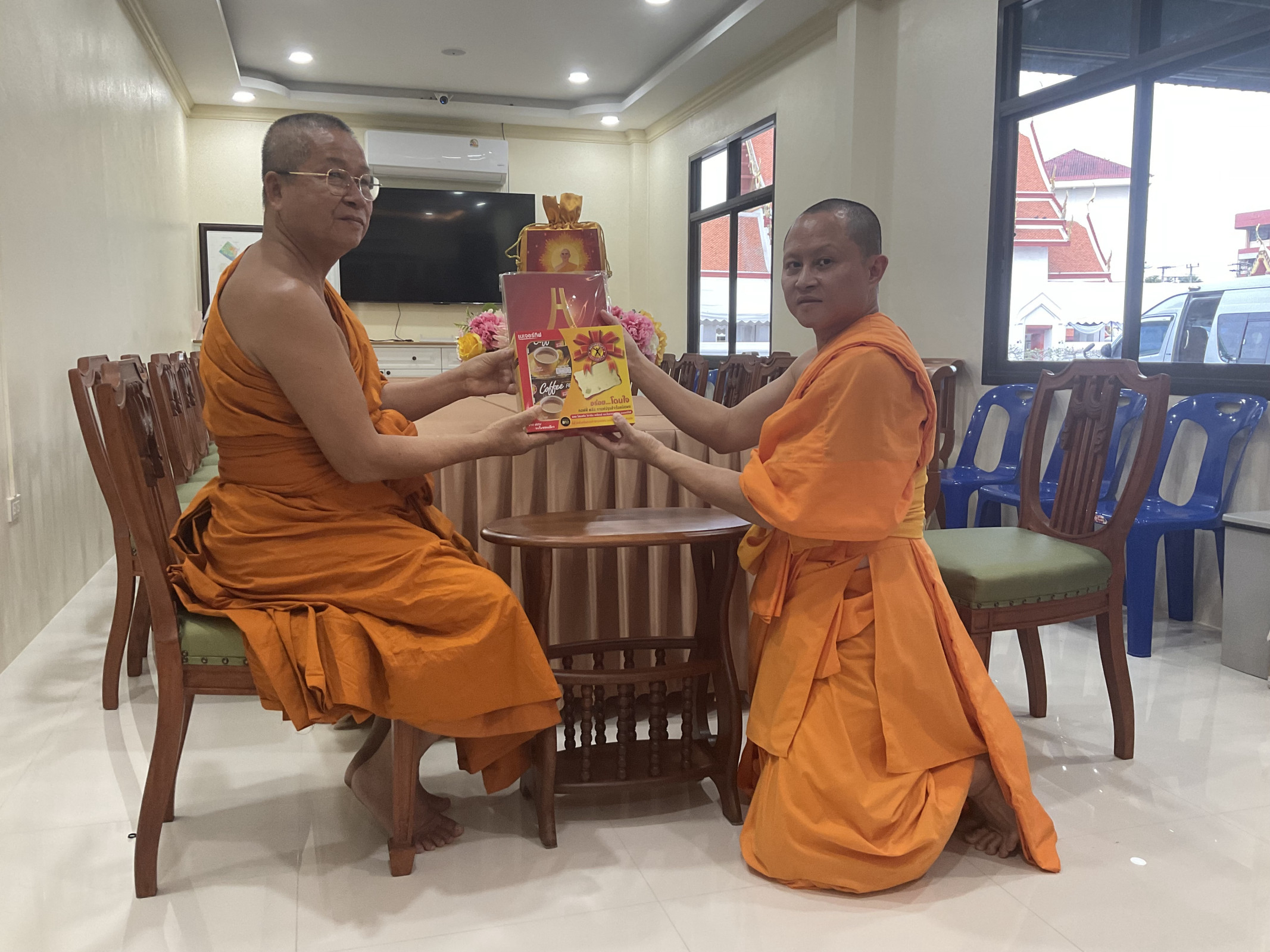 ภาพกล่าวคำถวายกฐินวัดปิตุลาธิราชรังสฤษฏิ์