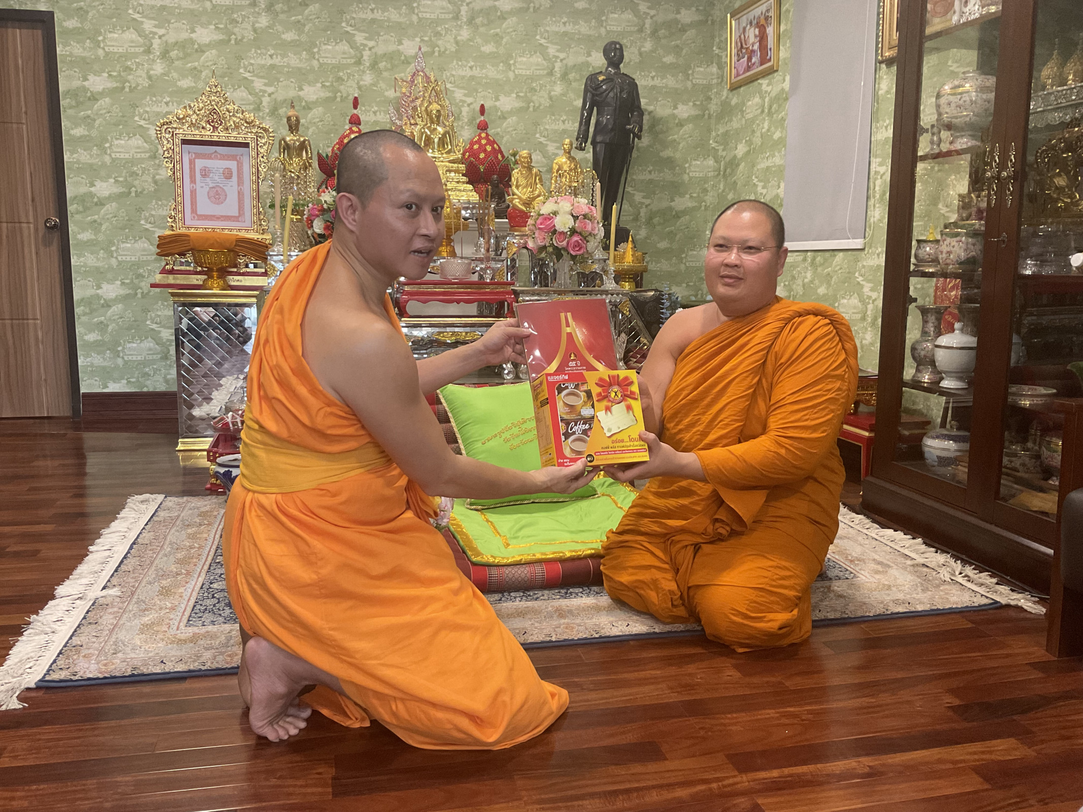 ภาพกล่าวคำถวายกฐินวัดวีระโชติธรรมาราม