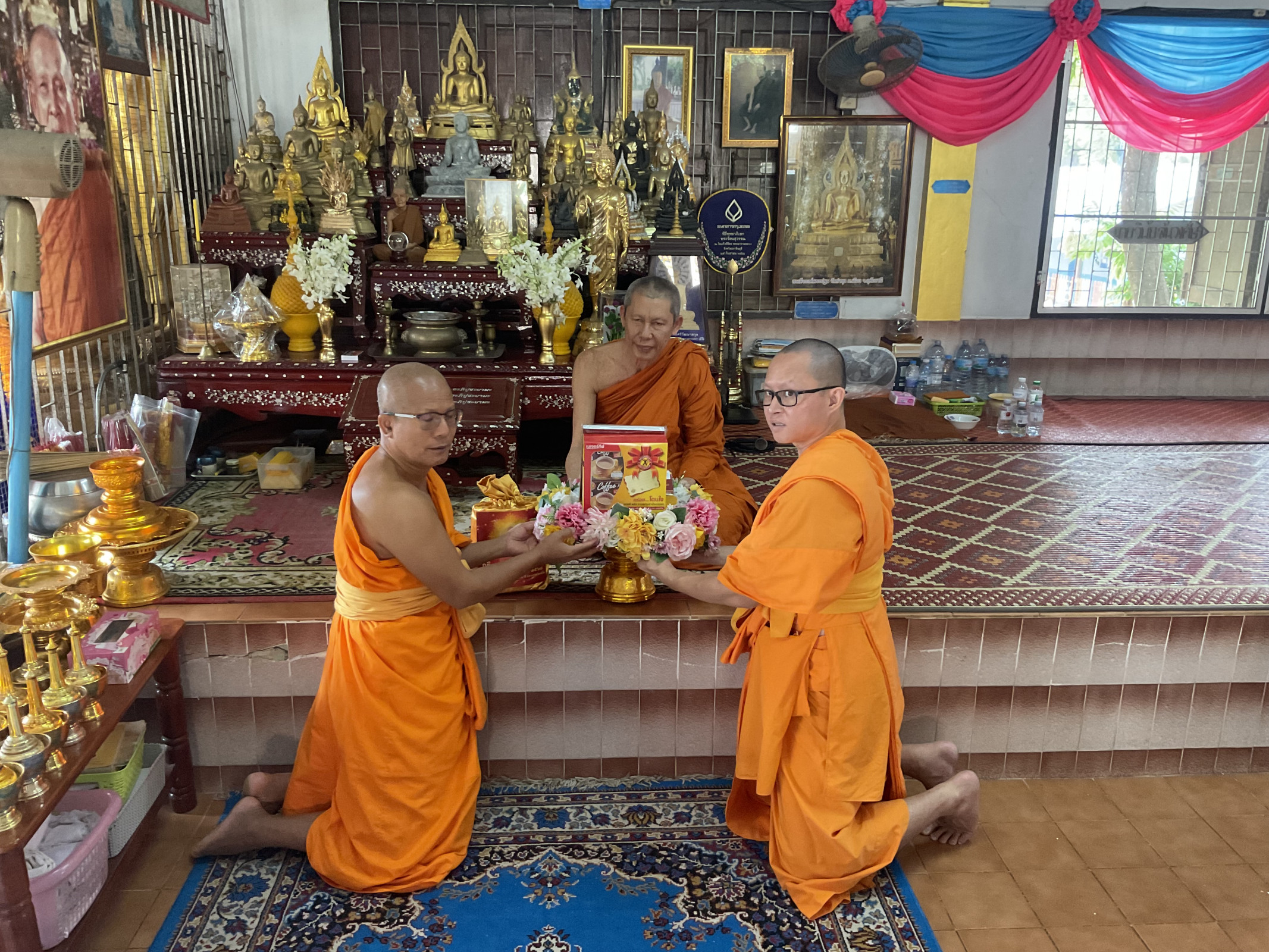 ภาพกล่าวคำถวายกฐินวัดตำหนัก