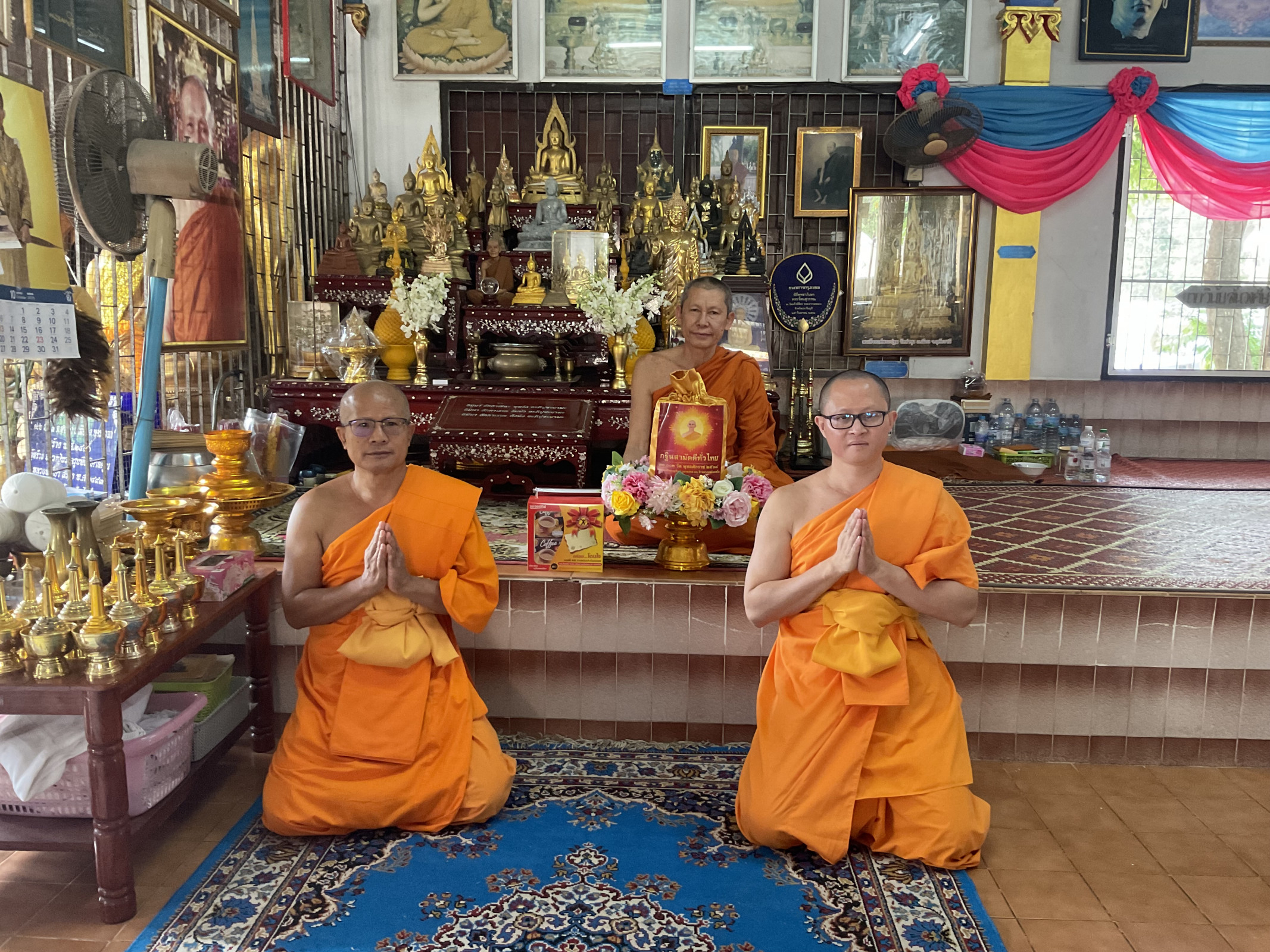 ภาพร่วมพิธีกรรมวัดตำหนัก