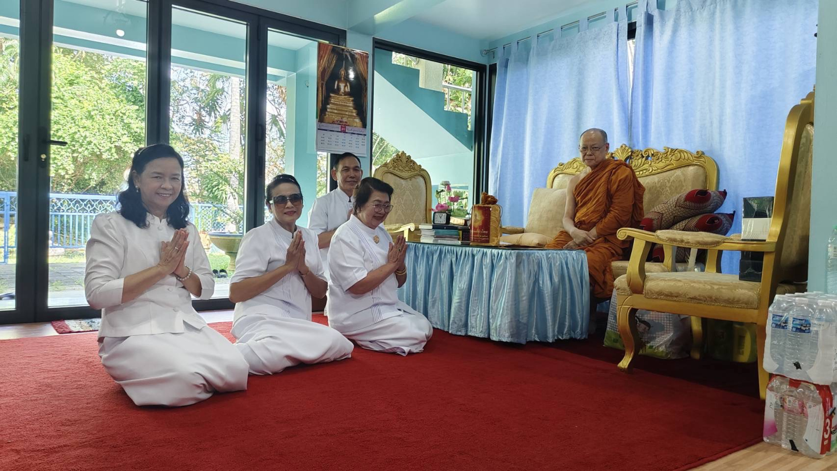 ภาพร่วมขบวนกฐินวัดญาณสังวราราม