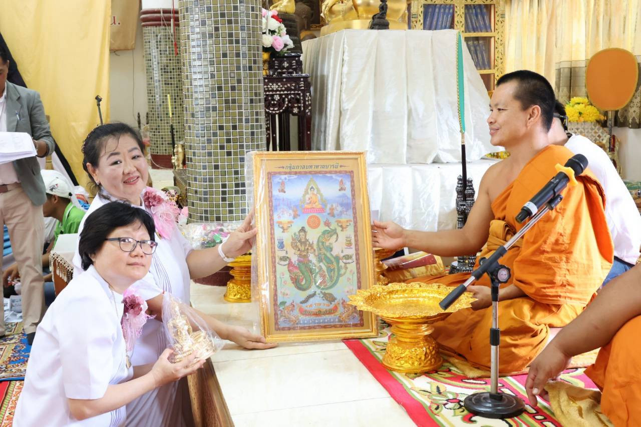 ภาพร่วมพิธีกรรมวัดยางใหญ่