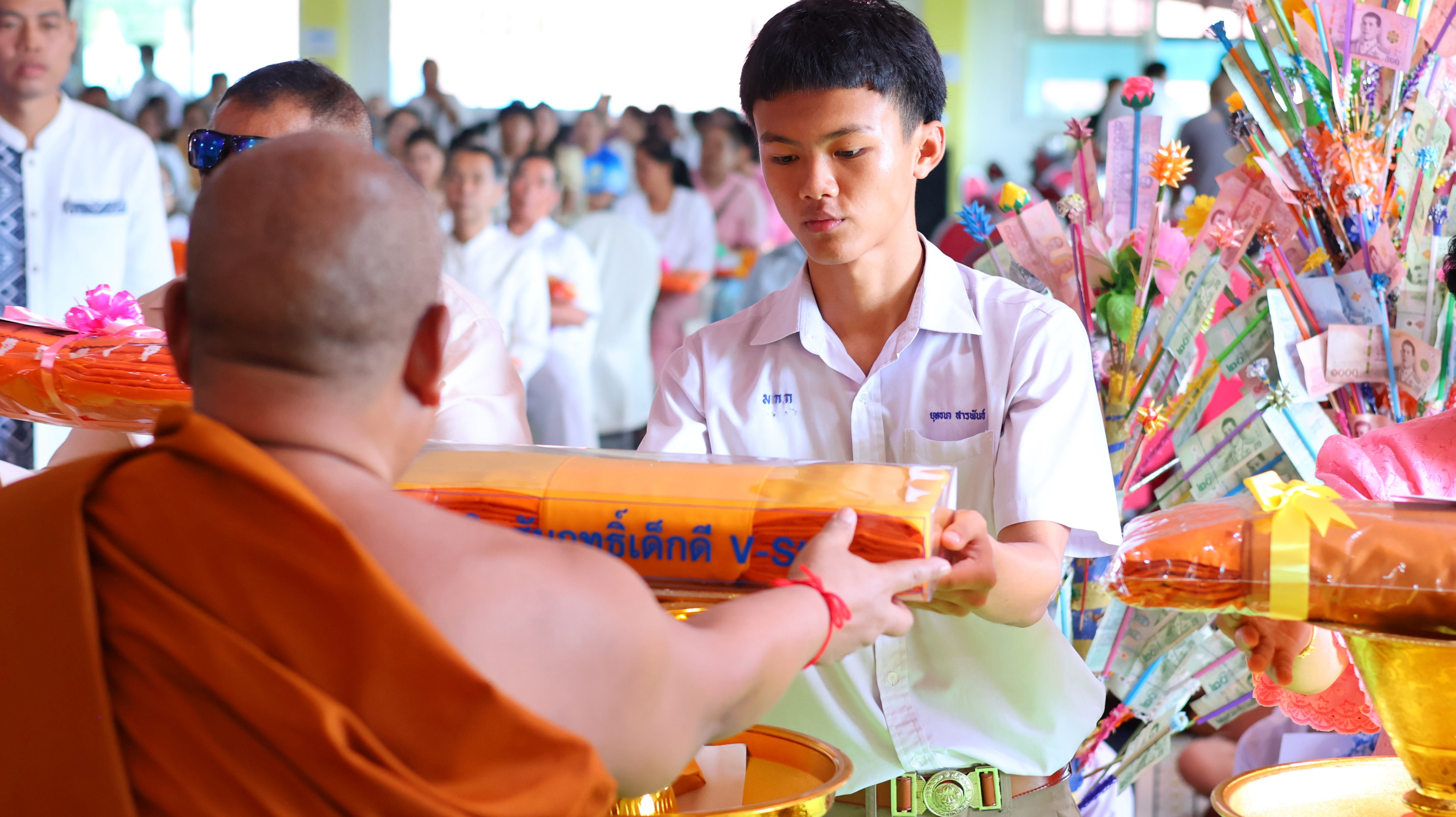 ภาพร่วมพิธีกรรมวัดใหม่มหาวัน