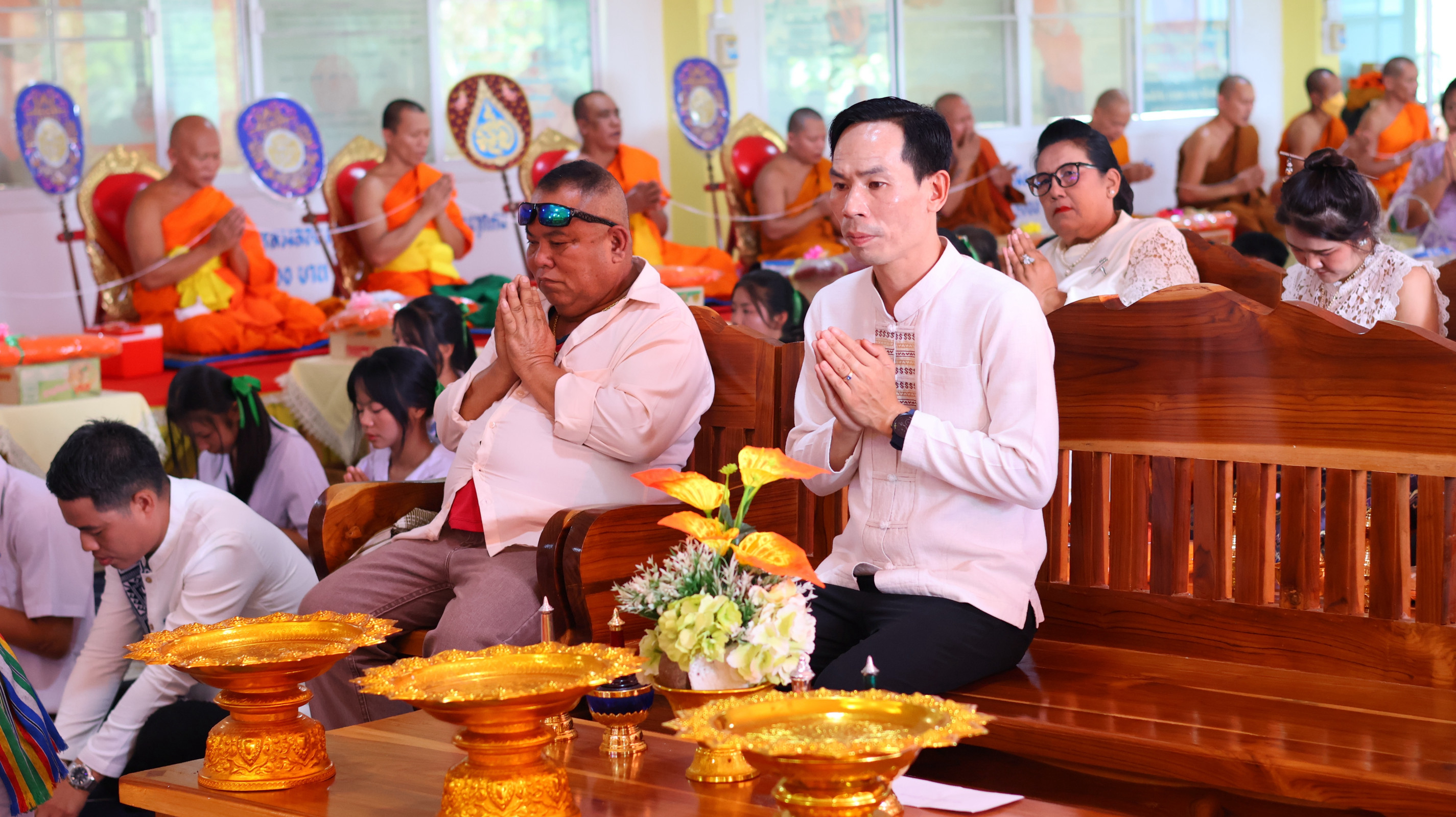 ภาพร่วมพิธีกรรมวัดใหม่มหาวัน