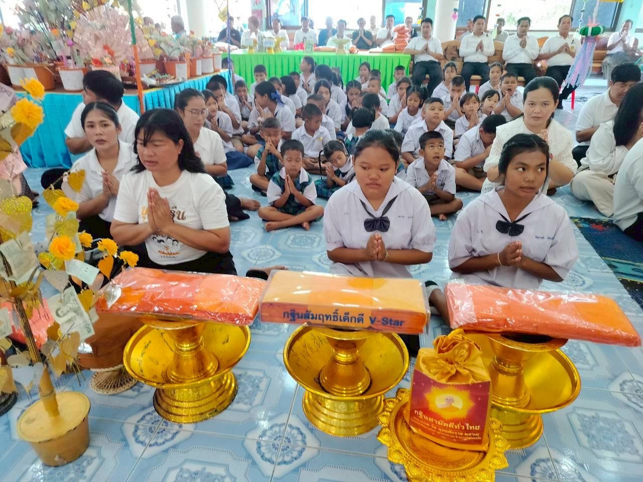 ภาพกล่าวคำถวายกฐินวัดบึงทับจั่น