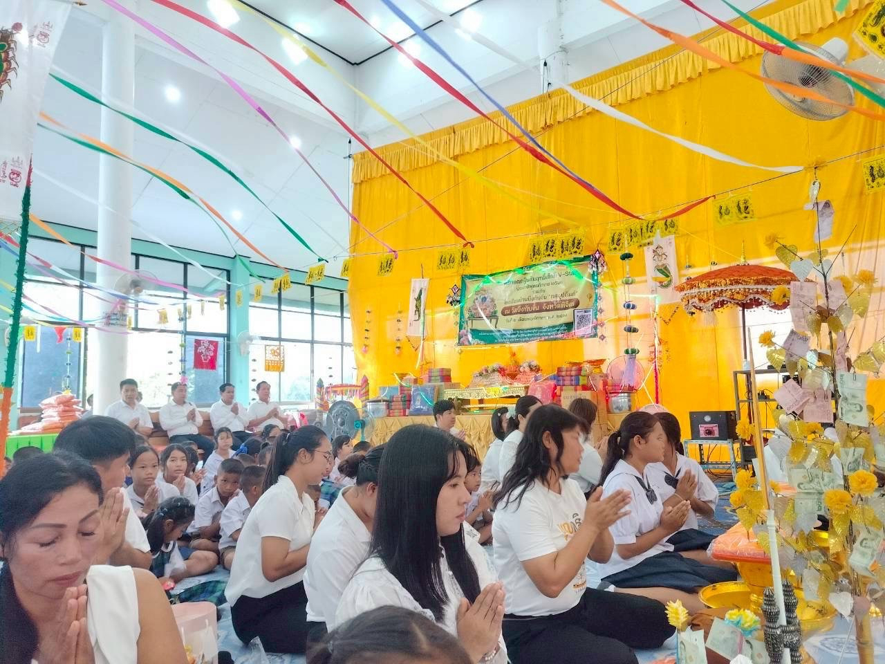 ภาพร่วมพิธีกรรมวัดบึงทับจั่น