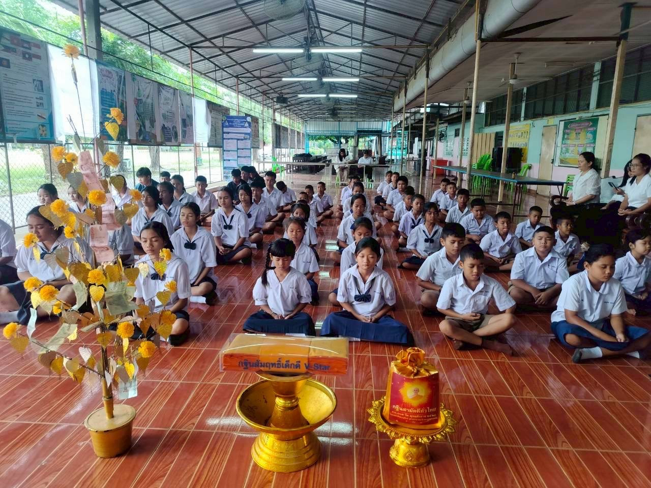 ภาพร่วมพิธีกรรมวัดบึงทับจั่น