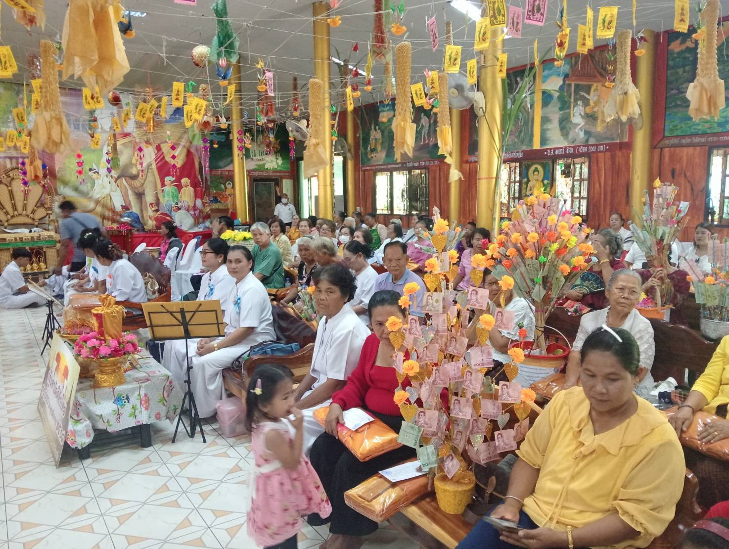 ภาพร่วมพิธีกรรมที่พักสงฆ์มิตรภาพ