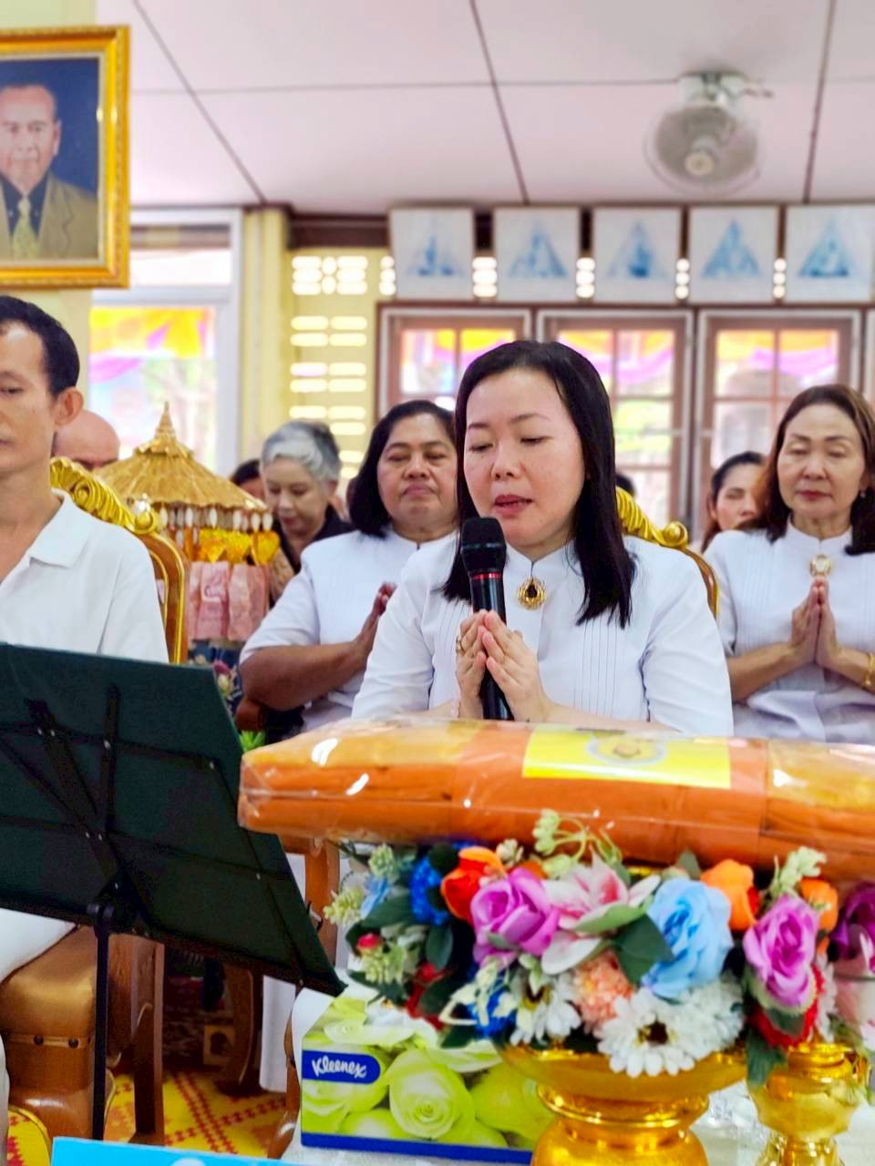 ภาพกล่าวคำถวายกฐินวัดทรัพย์นาบุญญาราม