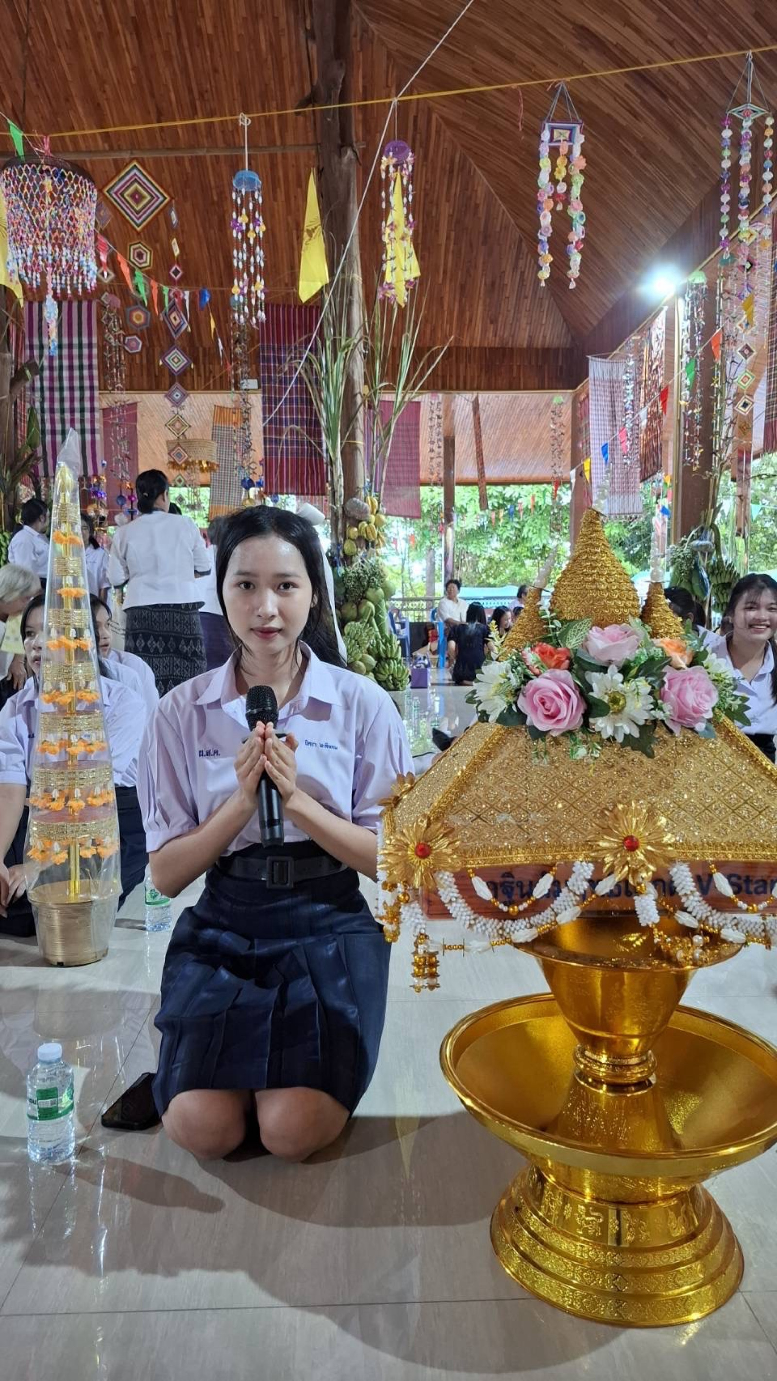 ภาพกล่าวคำถวายกฐินวัดป่าศีลคุณ