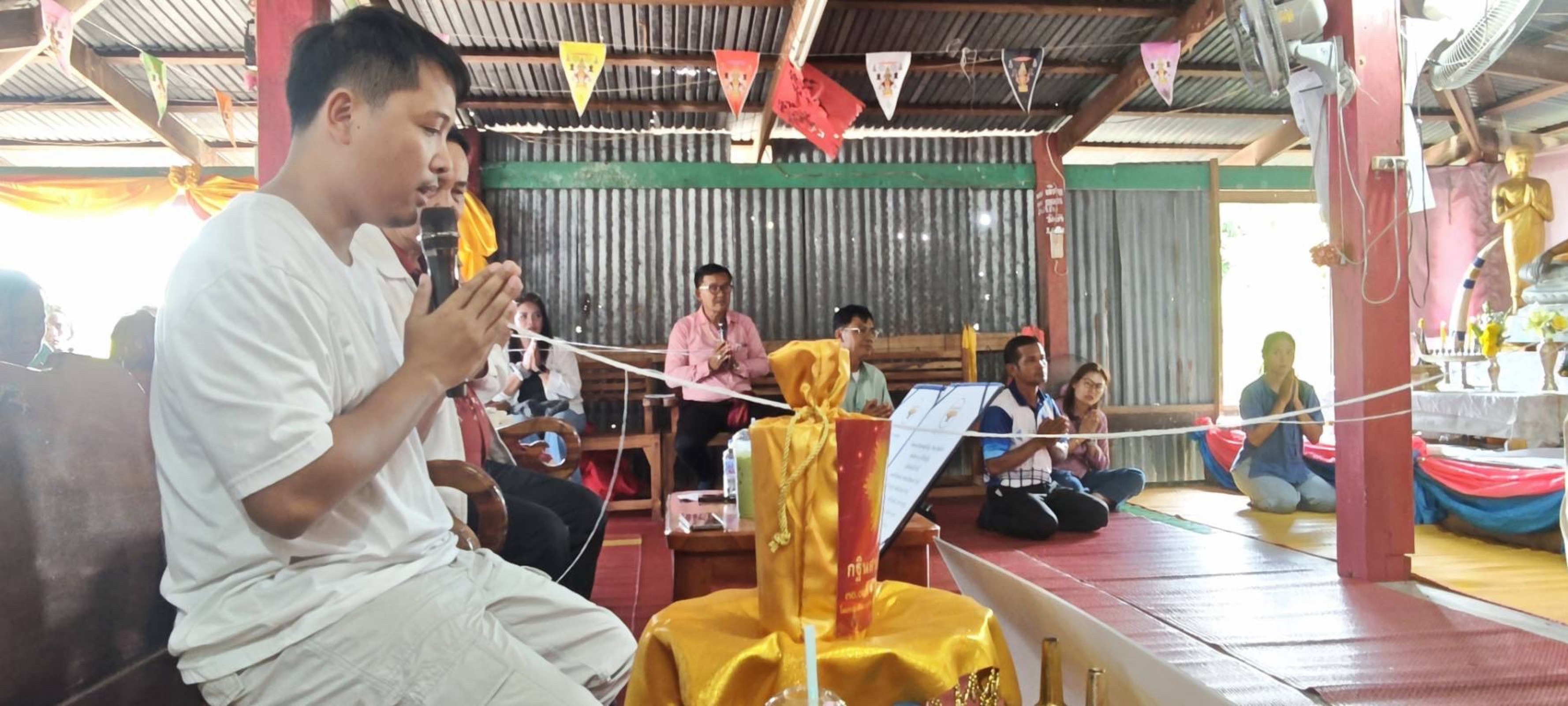 ภาพร่วมพิธีกรรมวัดใหม่โกรกน้ำซึม