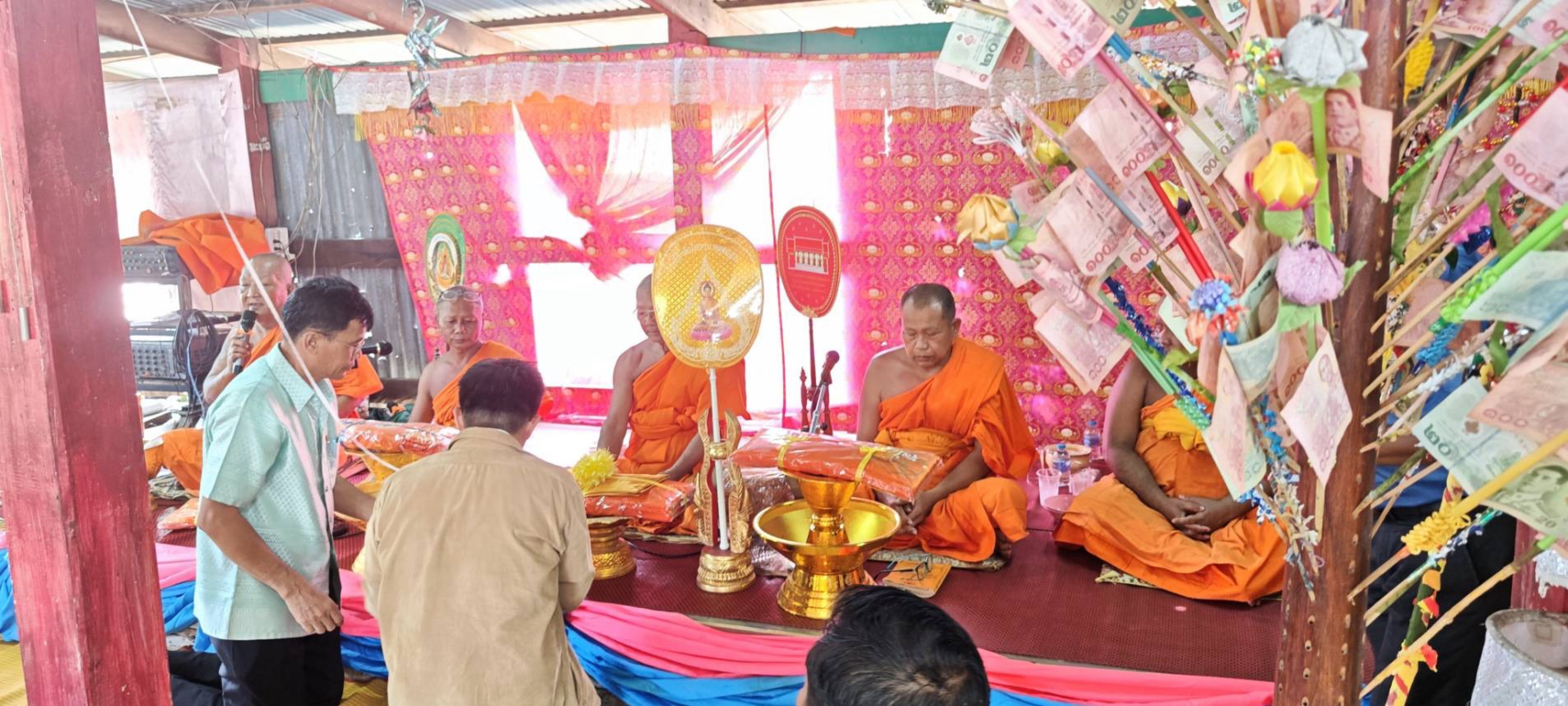 ภาพร่วมพิธีกรรมวัดใหม่โกรกน้ำซึม