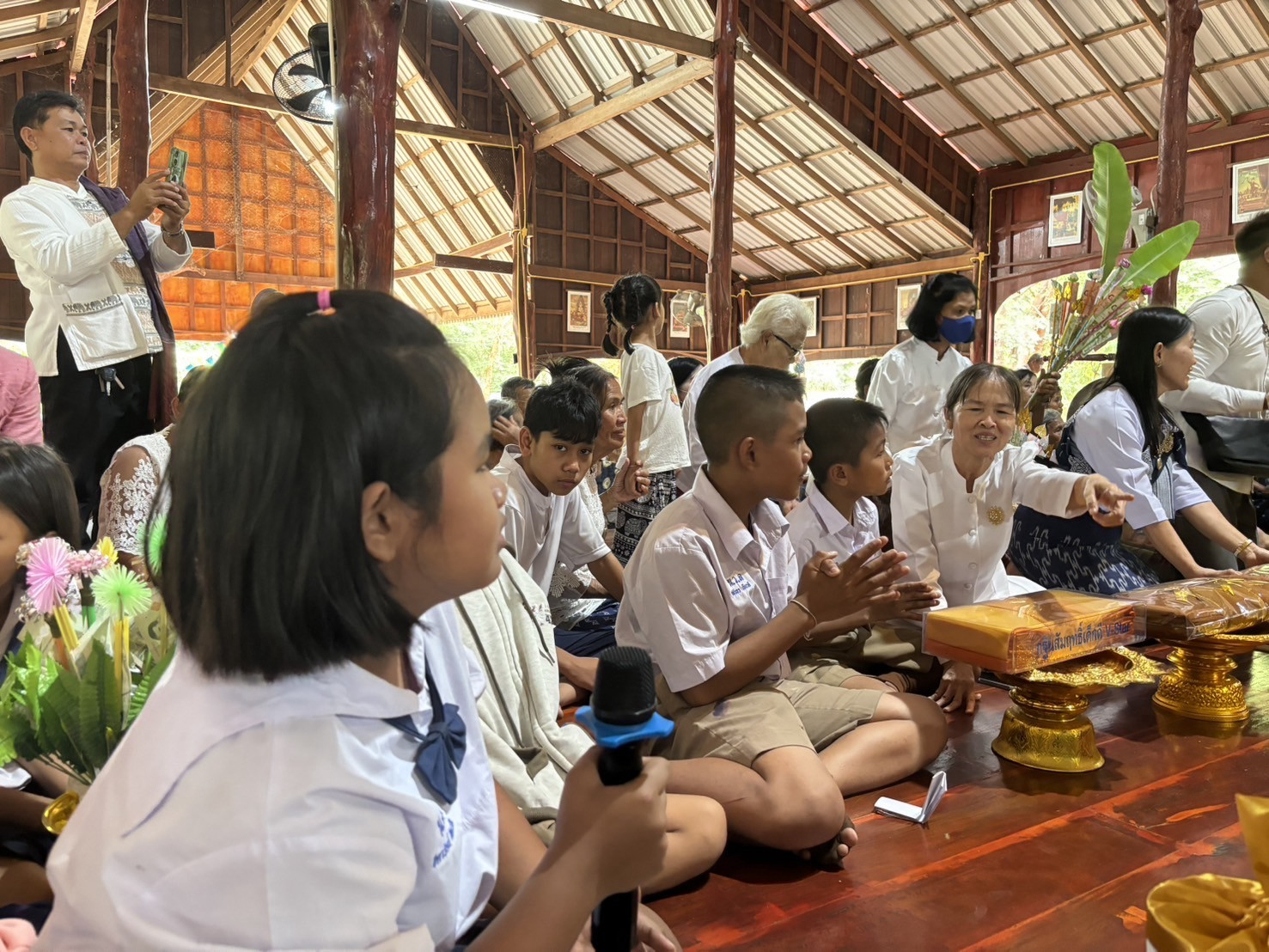 ภาพร่วมพิธีกรรมวัดป่าดอนแดง