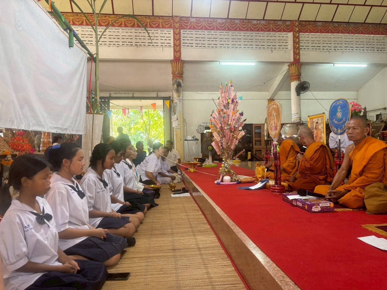 ภาพกล่าวคำถวายกฐินวัดสะพือเหนือ