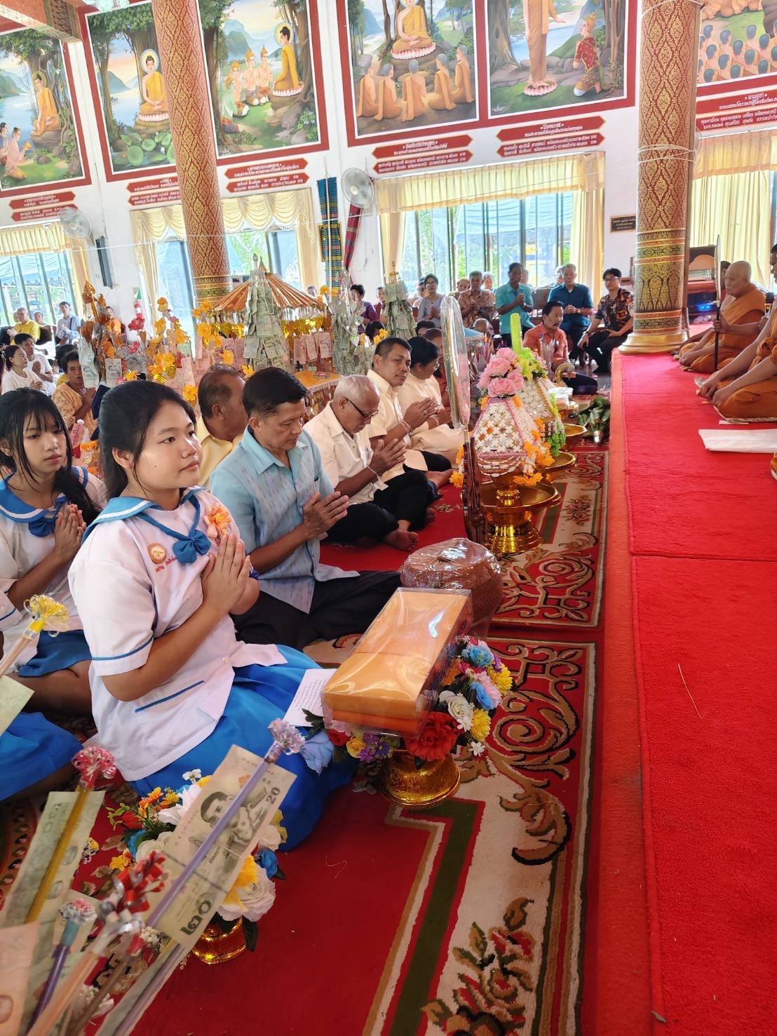 ภาพกล่าวคำถวายกฐินวัดเวตวันวิทยาราม