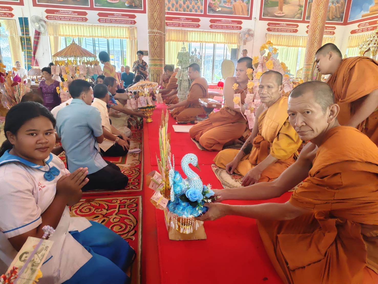 ภาพร่วมพิธีกรรมวัดเวตวันวิทยาราม