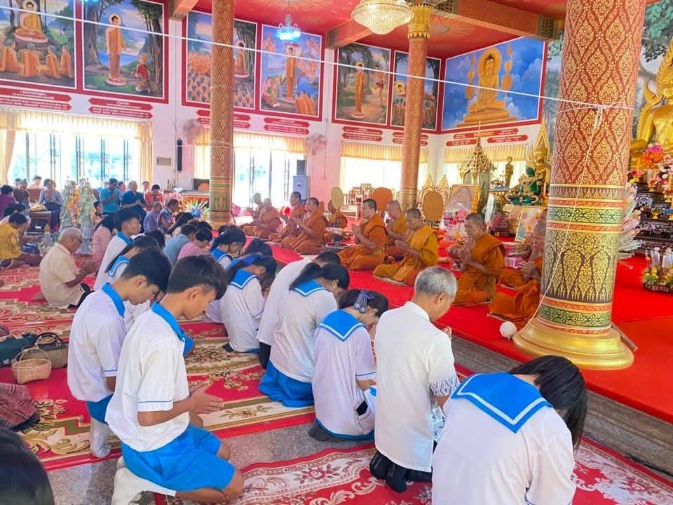 ภาพร่วมพิธีกรรมวัดเวตวันวิทยาราม