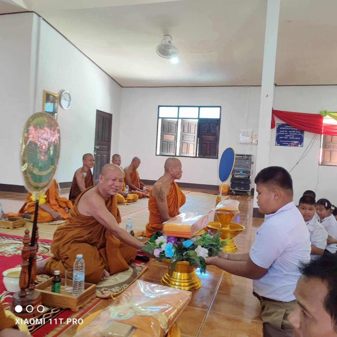 ภาพร่วมพิธีกรรมวัดโพธิ์นิมิตร