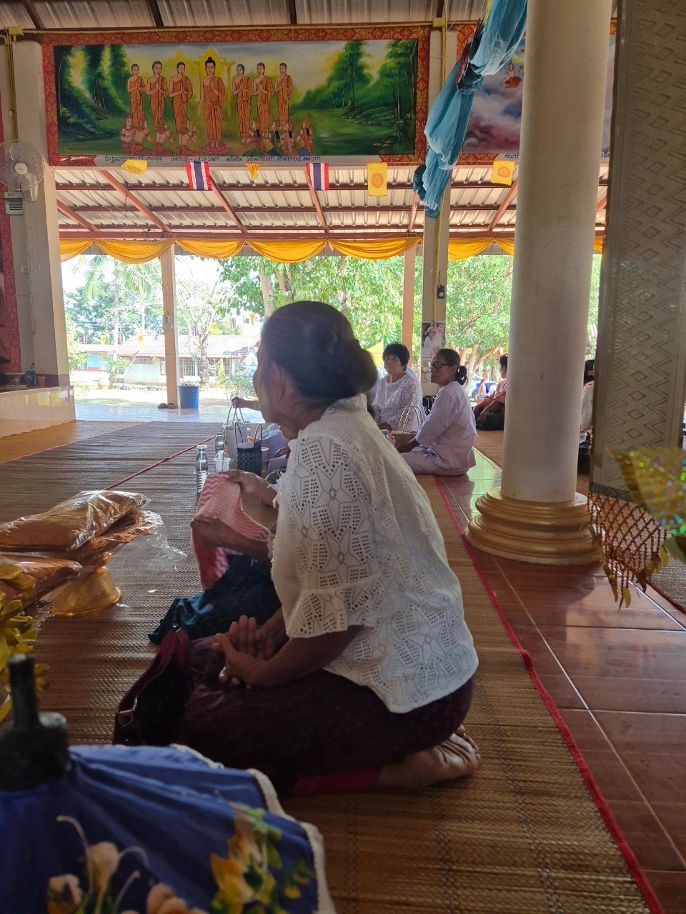 ภาพกล่าวคำถวายกฐินวัดศิริพัฒนา