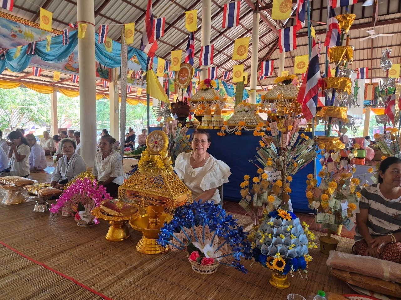 ภาพร่วมพิธีกรรมวัดศิริพัฒนา