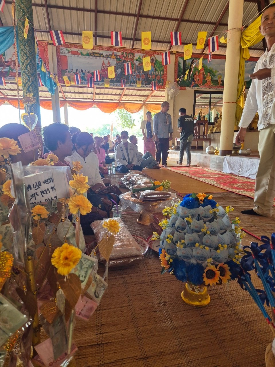 ภาพร่วมพิธีกรรมวัดศิริพัฒนา