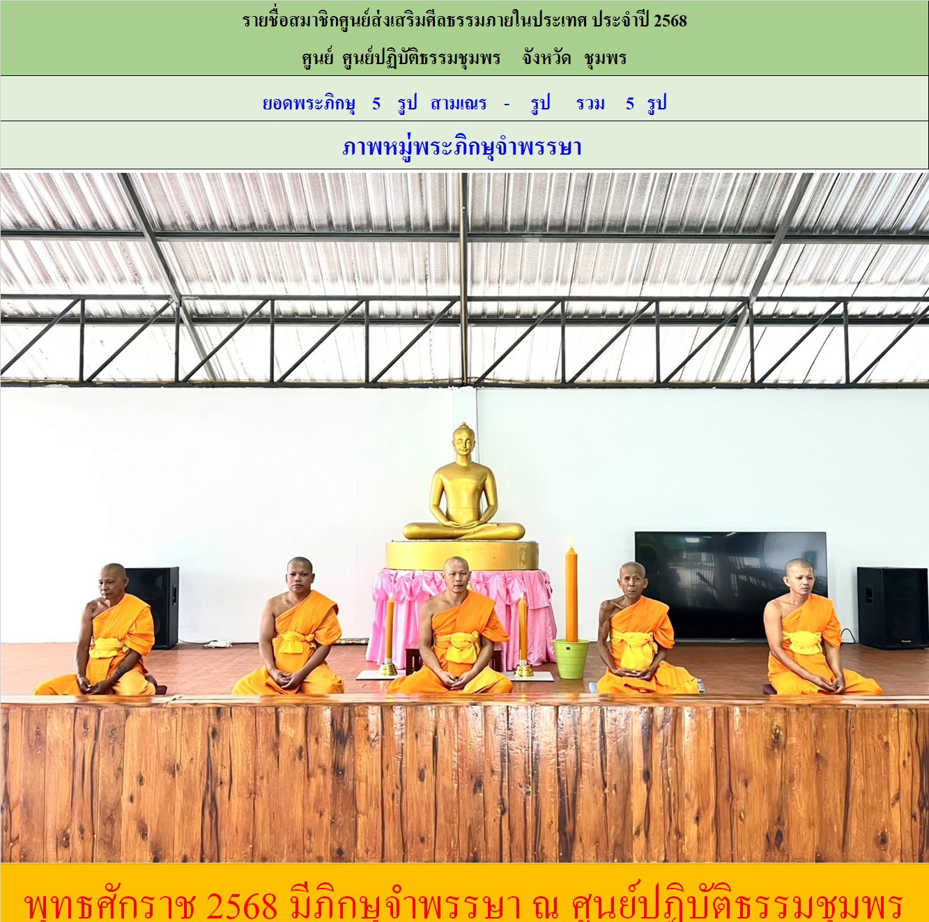 ศูนย์ปฏิบัติธรรมชุมพร