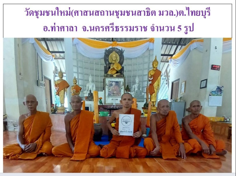 วัดชุมชนใหม่ (ศาสนสถานชุมชนสาธิต มวล.)