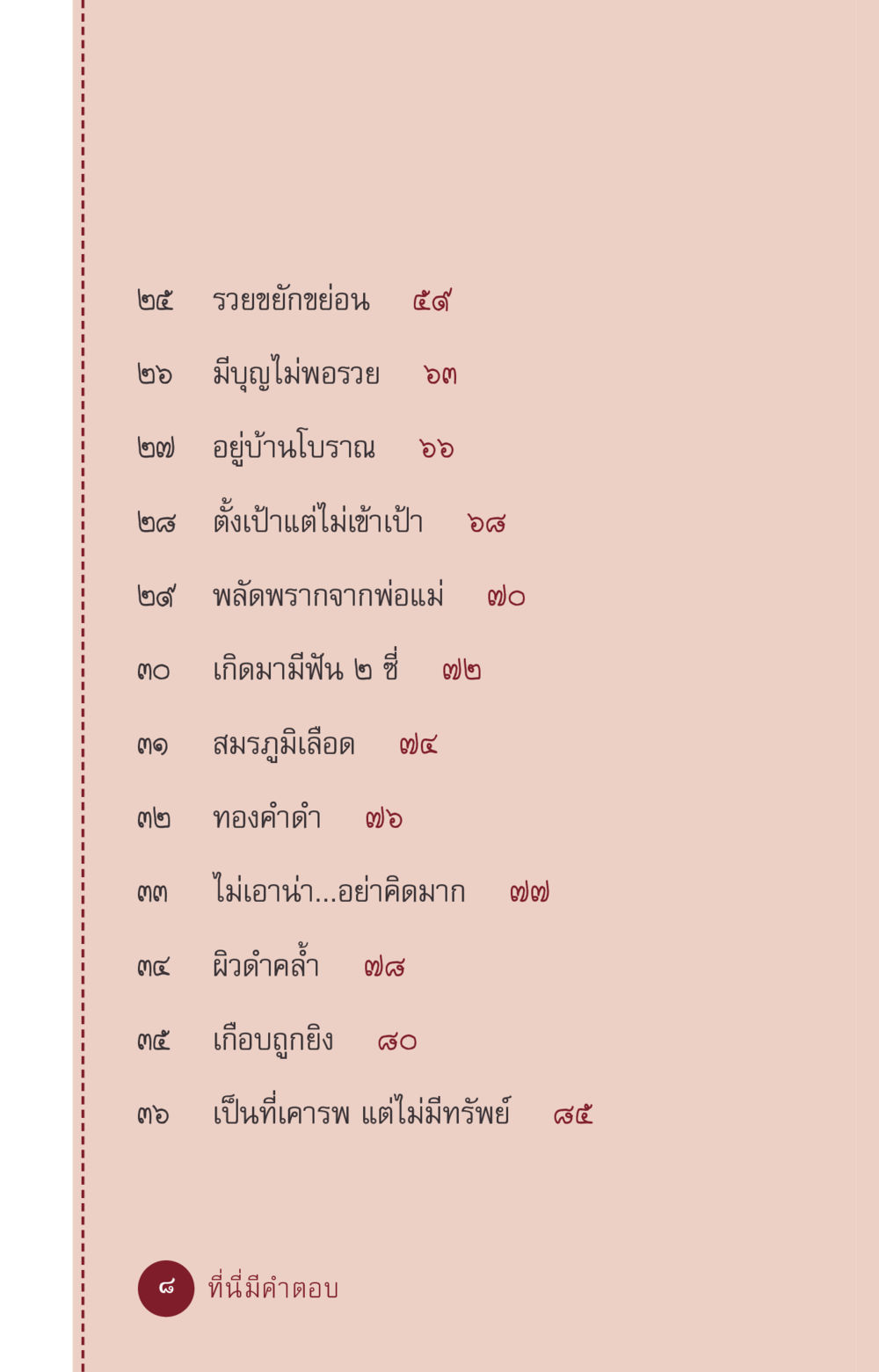 null ที่นี่มีคำตอบ ฉบับ mini เล่มที่ 6 เป็นฉะนี้...เพราะไฉน หน้า 8