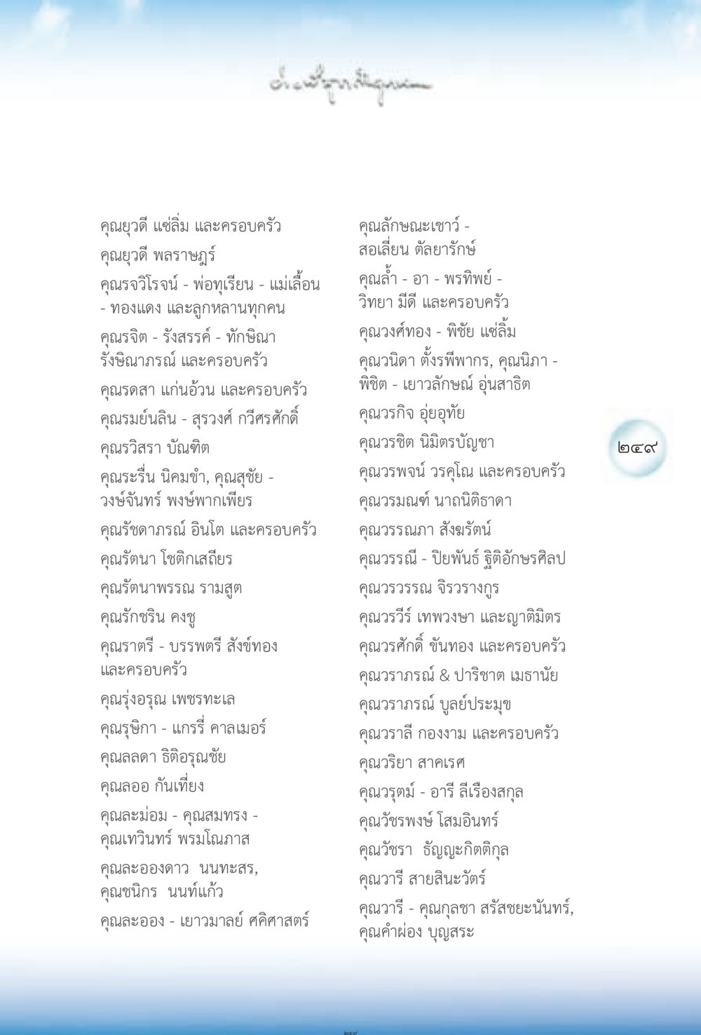 ครอบครัวและบุคคลที่น่ารู้จักในชุมชน ง่ายที่สุดถึงจุดหมาย 2 หน้า 249