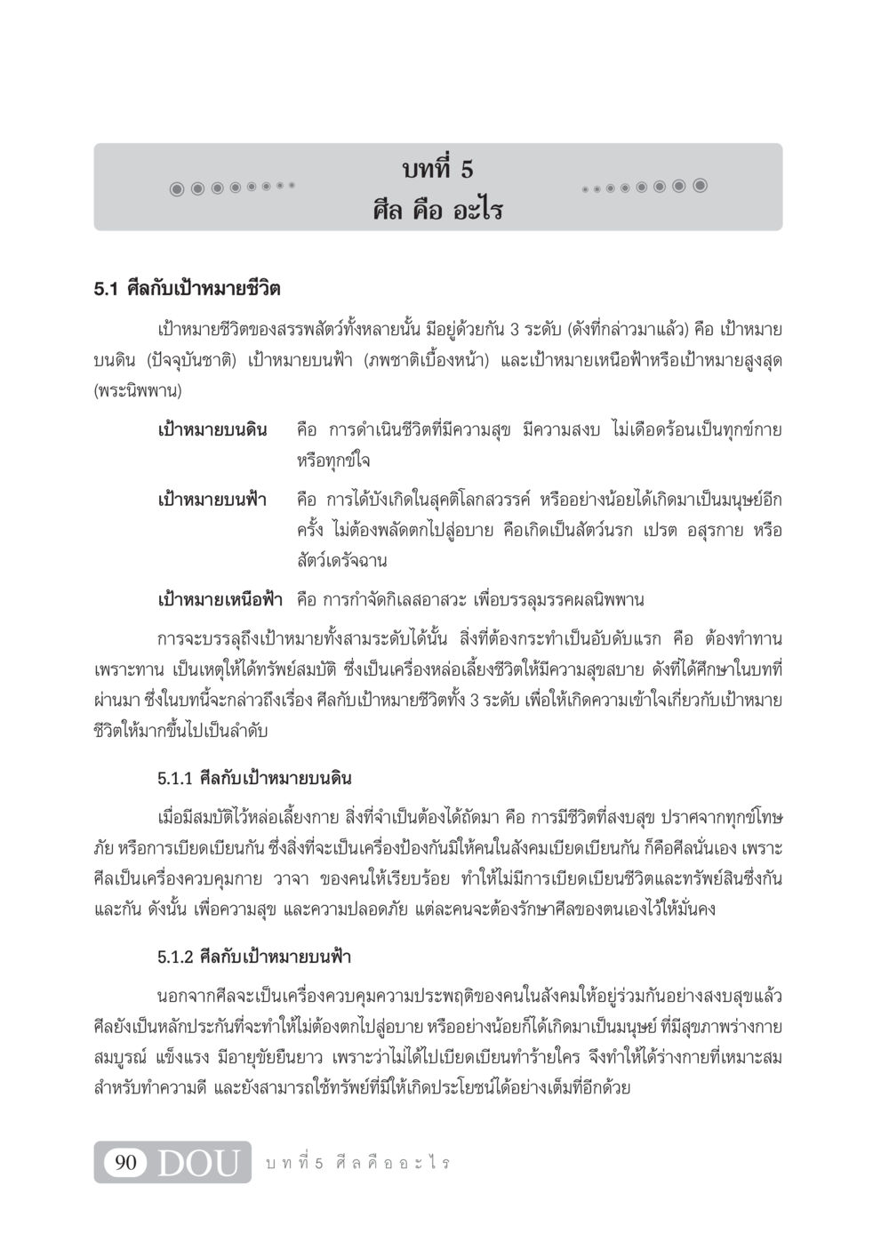 ศีลและเป้าหมายชีวิต SB 101 วิถีชาวพุทธ หน้า 101