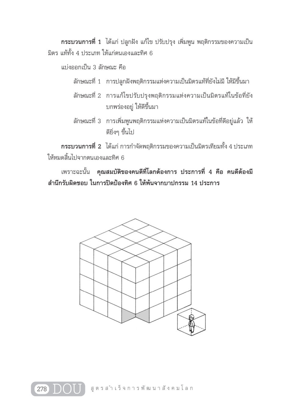 กระบวนการพัฒนาความเป็นมิตรแท้ในสังคม GB 203 สูตรสำเร็จการพัฒนาสังคมโลก หน้า 293