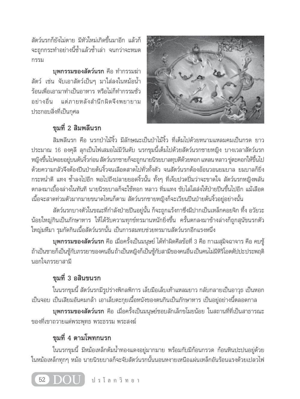 การทบทวนสภาพสัตว์นรกและบุพกรรม GL 102 ปรโลกวิทยา หน้า 62
