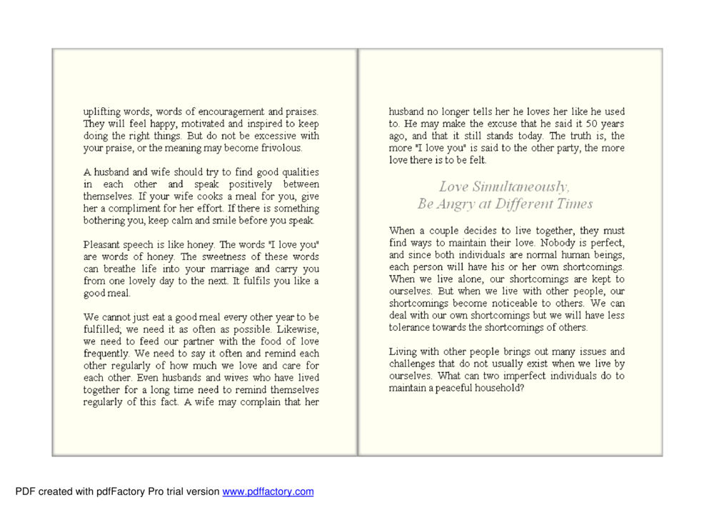 The Power of Uplifting Words in Marriage Lovely Love หน้า 18