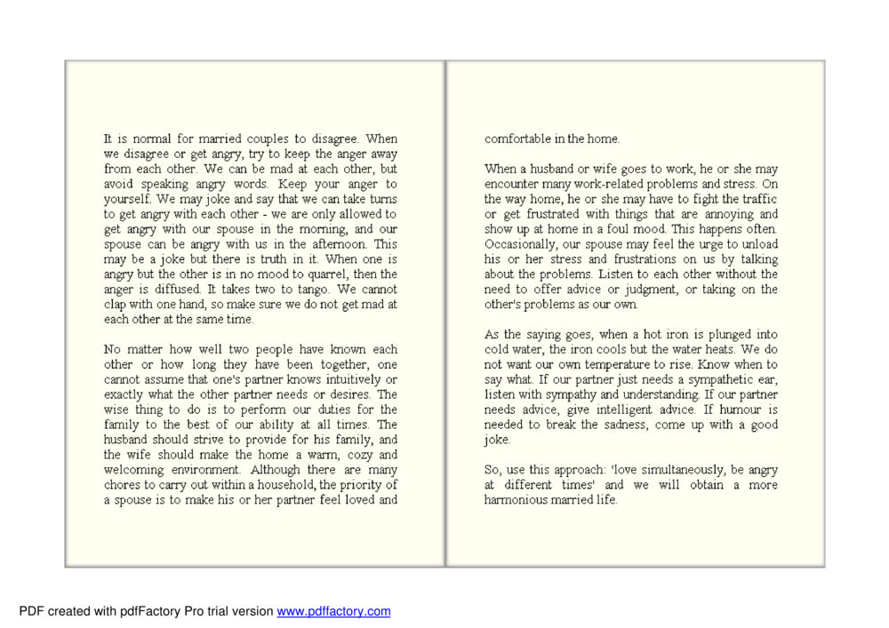 Maintaining Harmony in Marriage Lovely Love หน้า 19