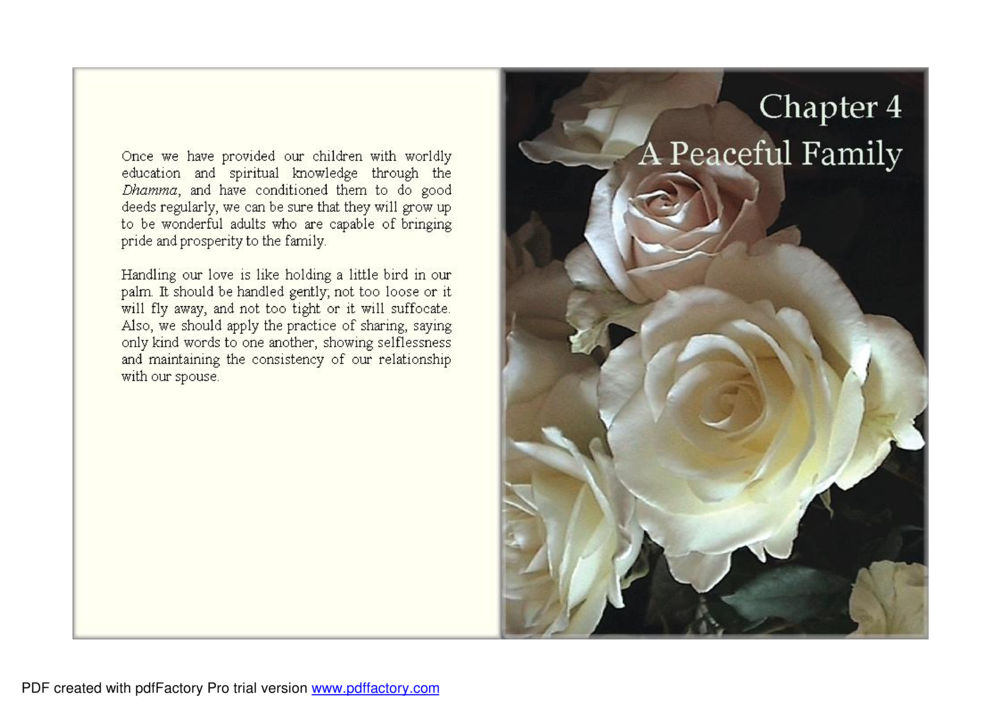 Building a Peaceful Family Through Education and Love Lovely Love หน้า 21