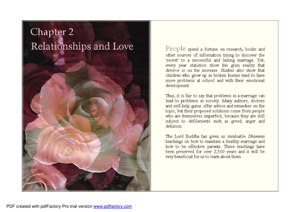 Relationships and Love in Buddhism Lovely Love หน้า 9