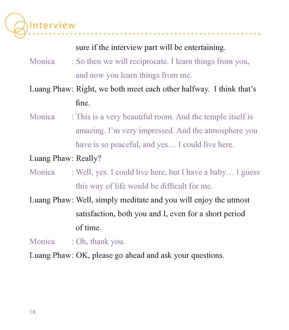 Interview with Luang Phaw Buddha Knows หน้า 14