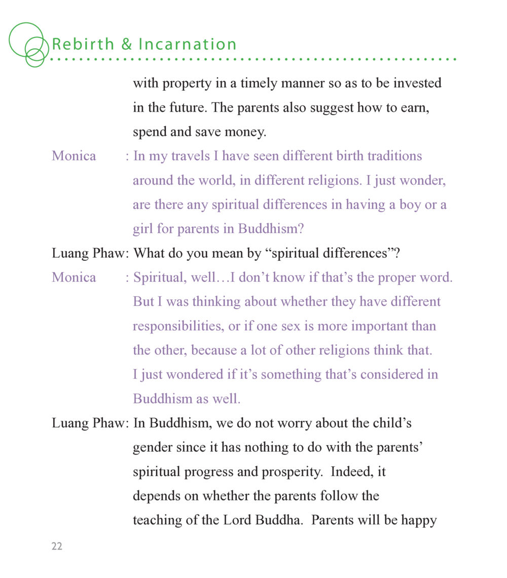 Rebirth & Incarnation in Buddhism Buddha Knows หน้า 20